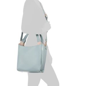 CLAMIRE Made in Italy Leather Multi Compartment Satchel